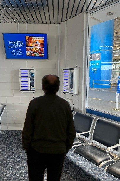 Phone charging stations sold by ChargedAs